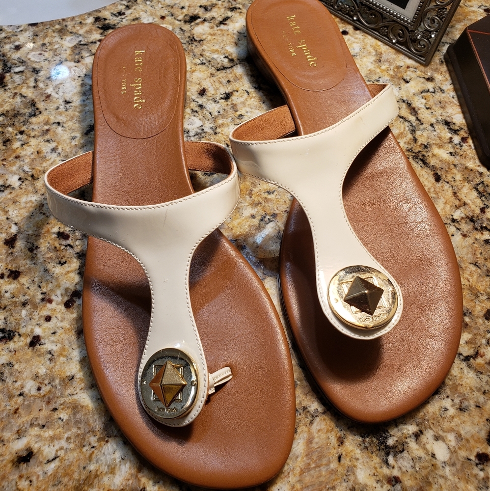 Kate Spade Thong Sandals, 8.5B